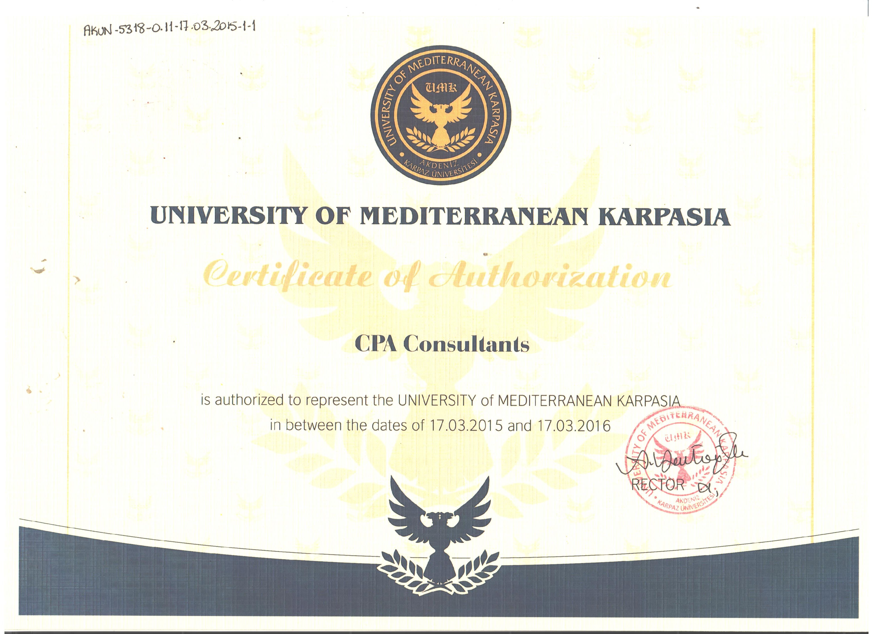 University of mediterranean karpasia